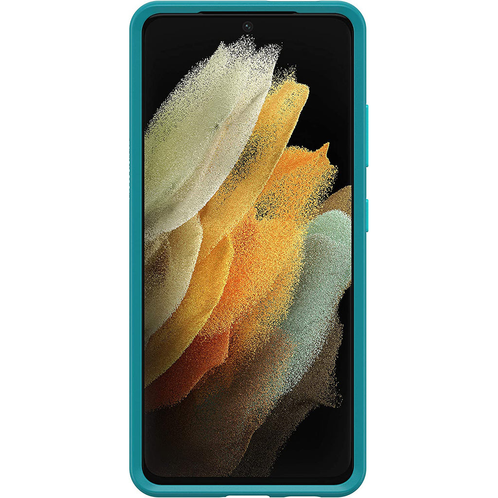 OtterBox Galaxy S21 Ultra 5G Symmetry Rugged Tough Slim Back Case Cover - Blue My Outlet Store