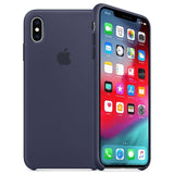 Apple Silicone Case Cover for iPhone Xs Max Retail Packed Midnight Blue My Outlet Store