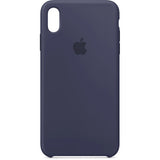 Apple Silicone Case Cover for iPhone Xs Max Retail Packed Midnight Blue My Outlet Store