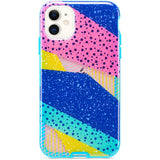 tech21 Playful Medley Drop Protection Fashion Stylish Case for iPhone 11 - Blue My Outlet Store