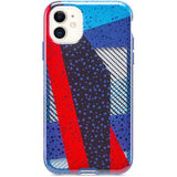 tech21 Playful Medley Drop Protection Fashion Stylish Case for iPhone 11 - Denim My Outlet Store