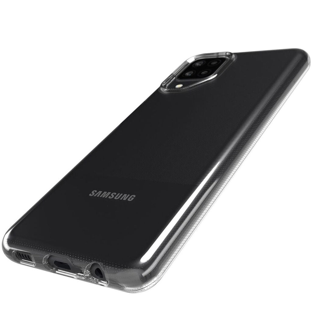 tech21 Samsung Galaxy A12 EvoLite Antimicrobial Tough Clear Back Case Cover My Outlet Store