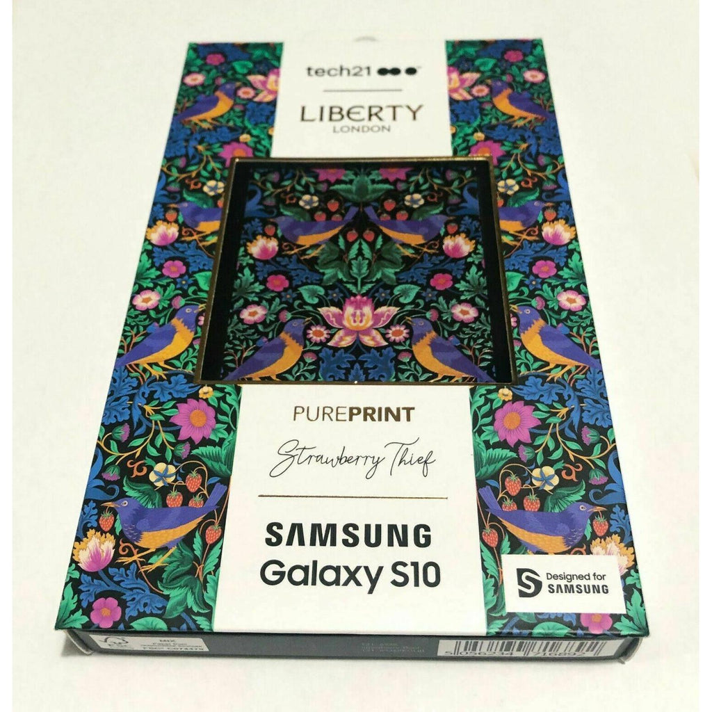 tech21 PurePrint Liberty London Stylish Fashion Back Case for Samsung Galaxy S10 My Outlet Store