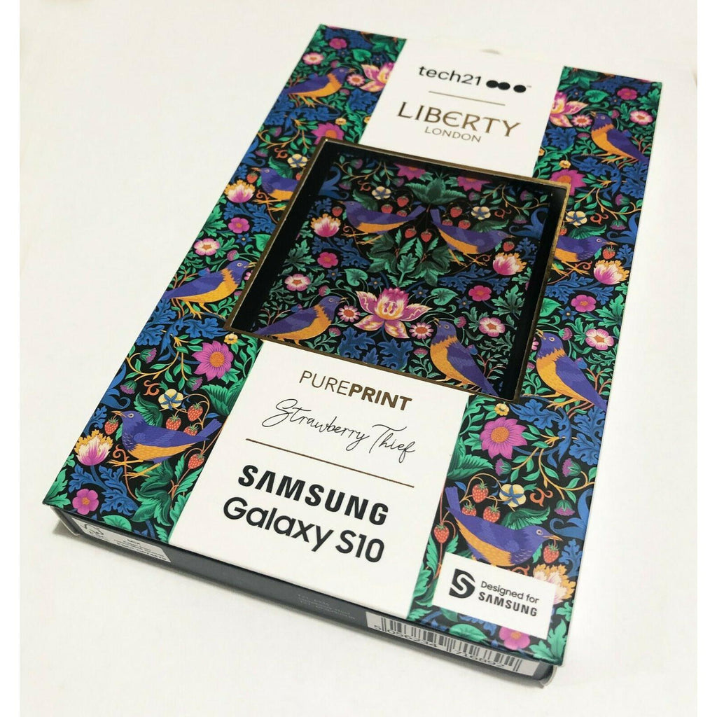 tech21 PurePrint Liberty London Stylish Fashion Back Case for Samsung Galaxy S10 My Outlet Store