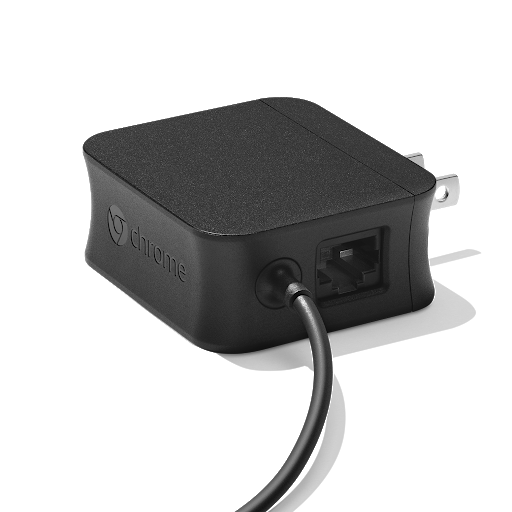 Google Ethernet Adaptor for Chromecast Micro-USB UK Plug - Black My Outlet Store